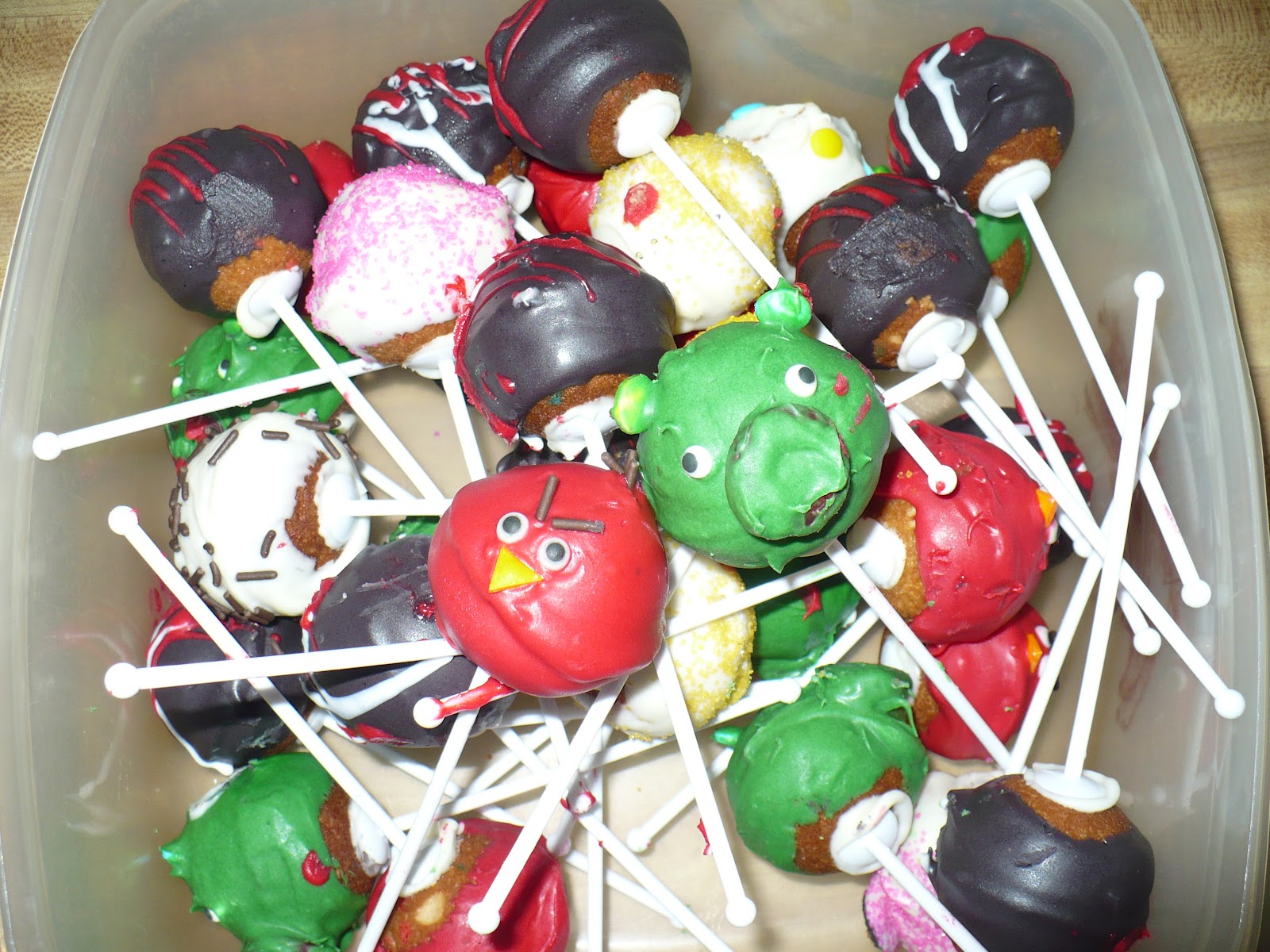 Angry Birds Cake Pops For Sale
