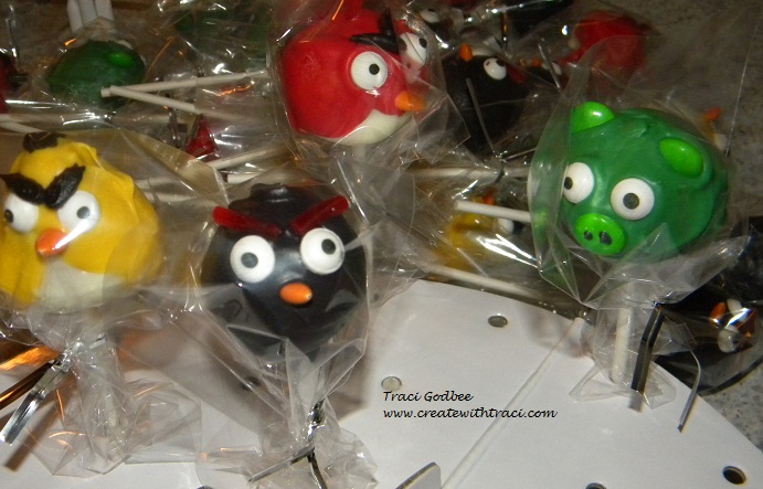 Angry Birds Cake Pops Kit