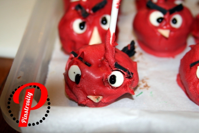 Angry Birds Cake Pops Tutorial