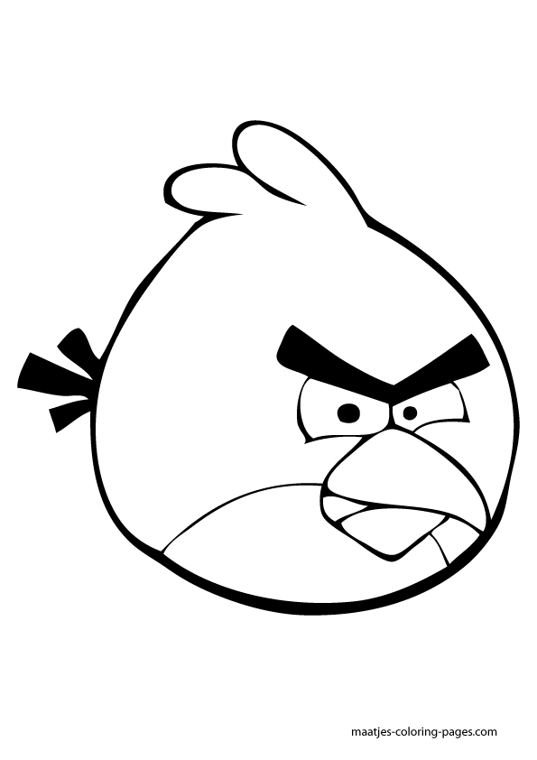 Angry Birds Coloring Pages Printable