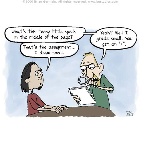 Angry Teachers Cartoon