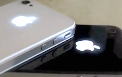 Apple Iphone Logo Glow