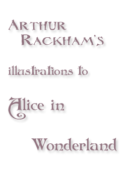 Arthur Rackham Alice In Wonderland Prints