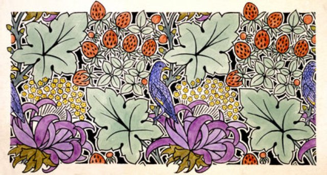 Arts And Crafts Wallpaper Designs