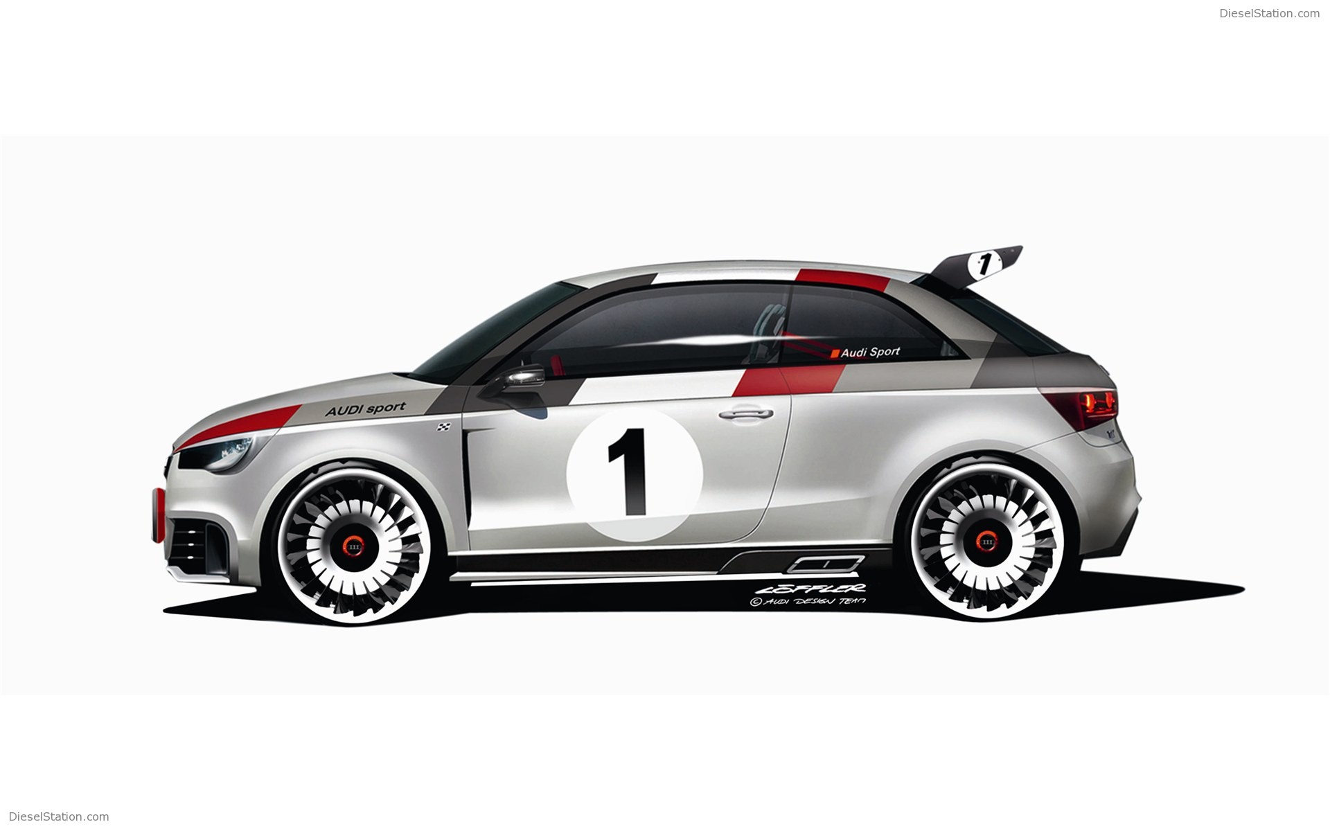 Audi A1 Clubsport Quattro Wallpaper