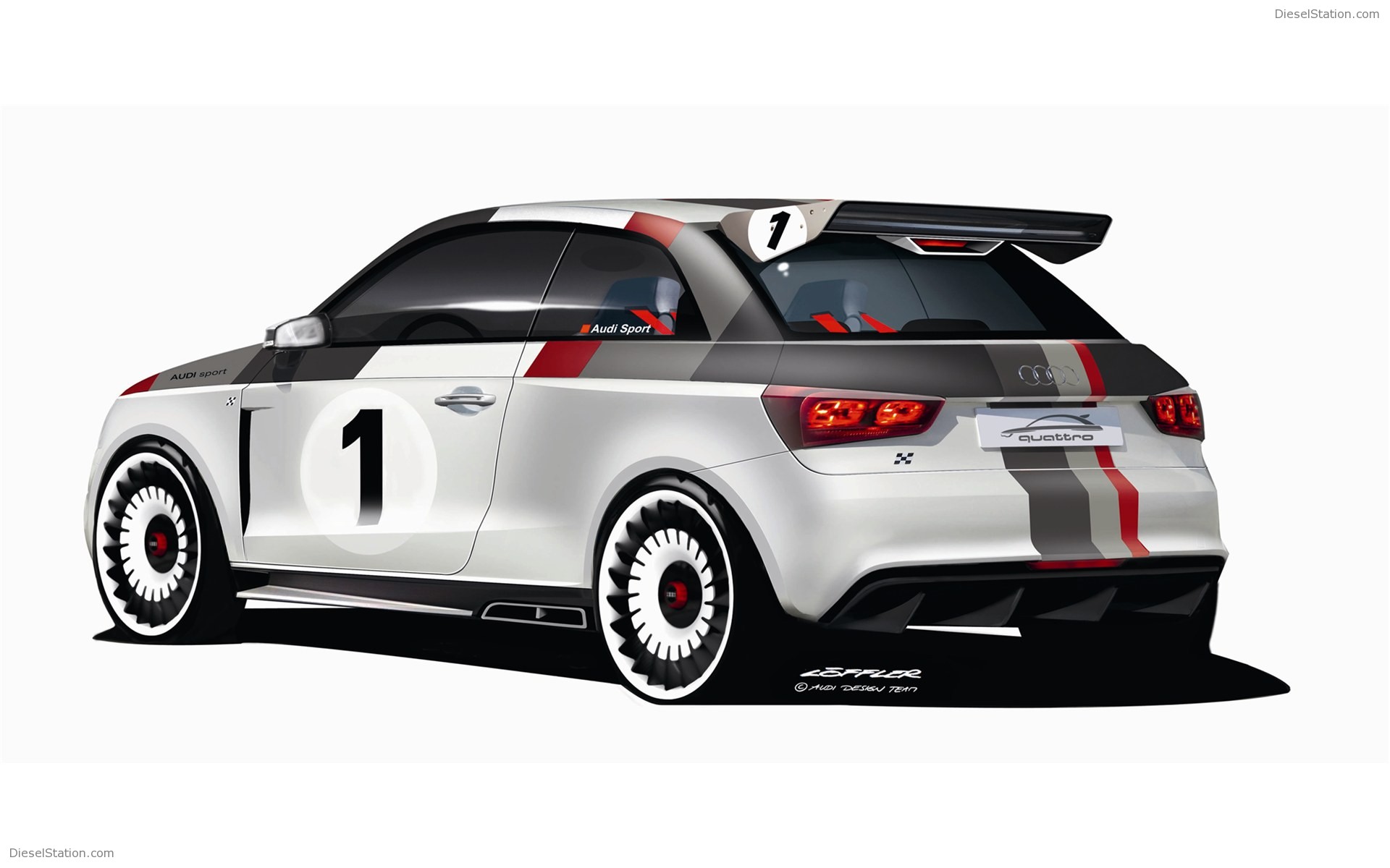 Audi A1 Clubsport Quattro Wallpaper