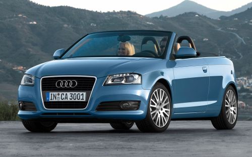 Audi A3 Convertible White