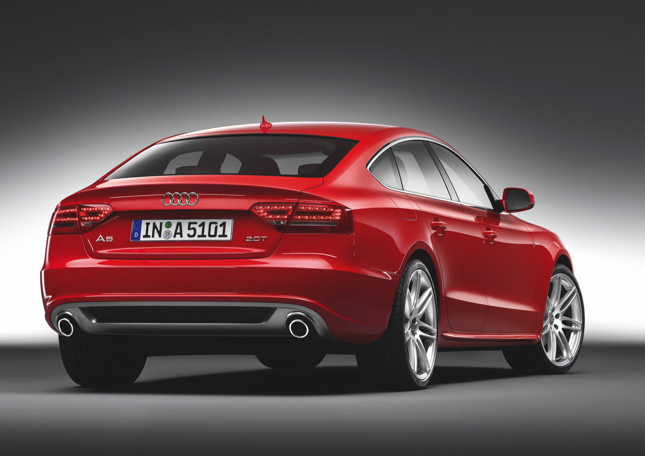 Audi A5 Coupe Red