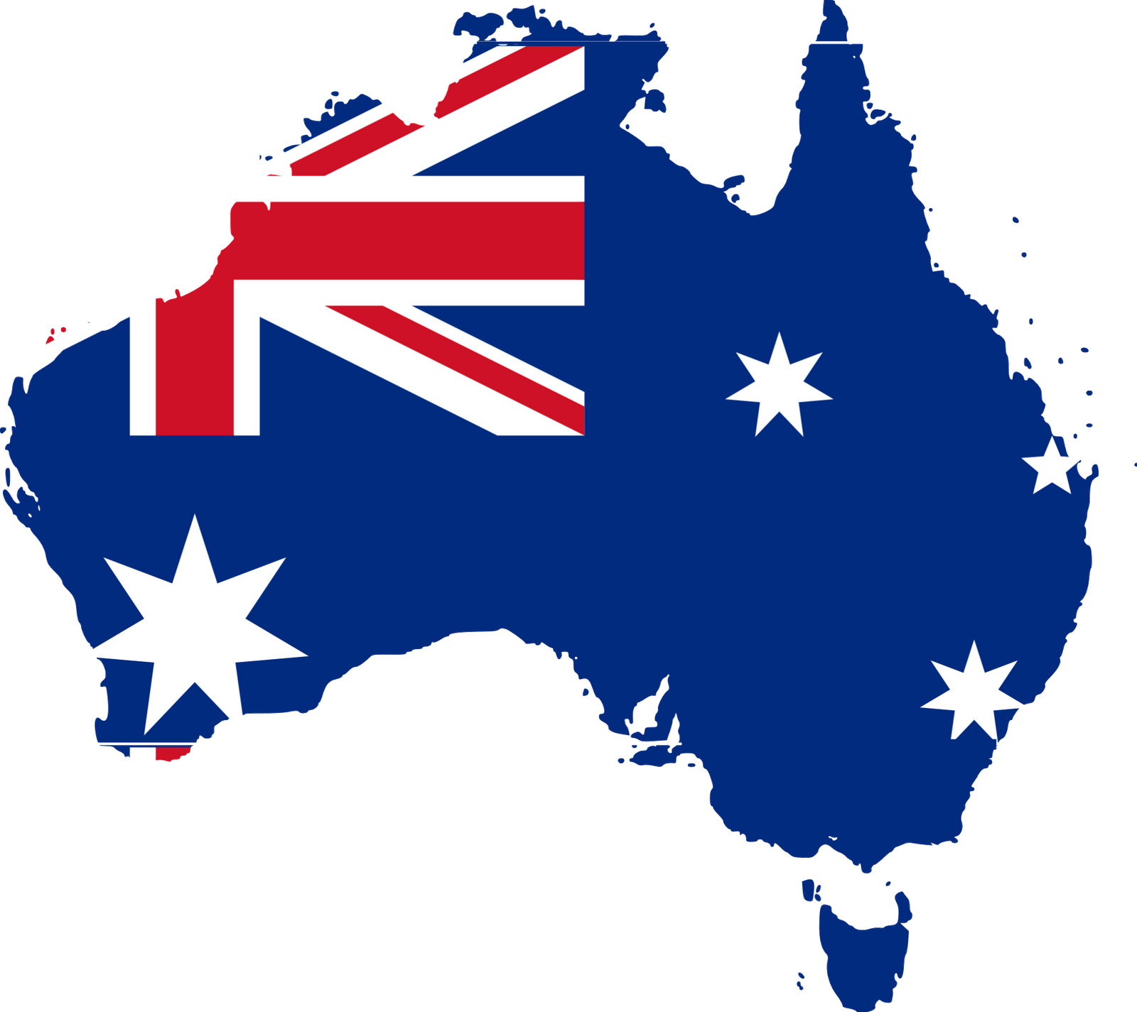 Australian Flag Kangaroo