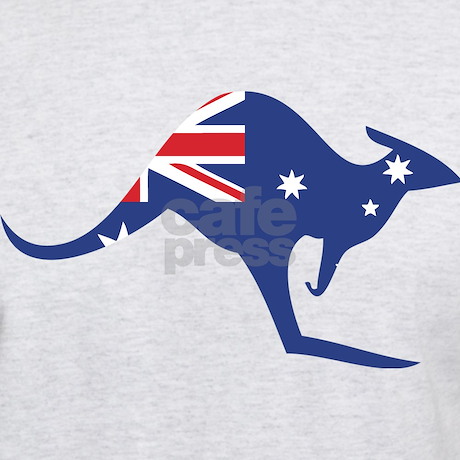 Australian Flag Kangaroo