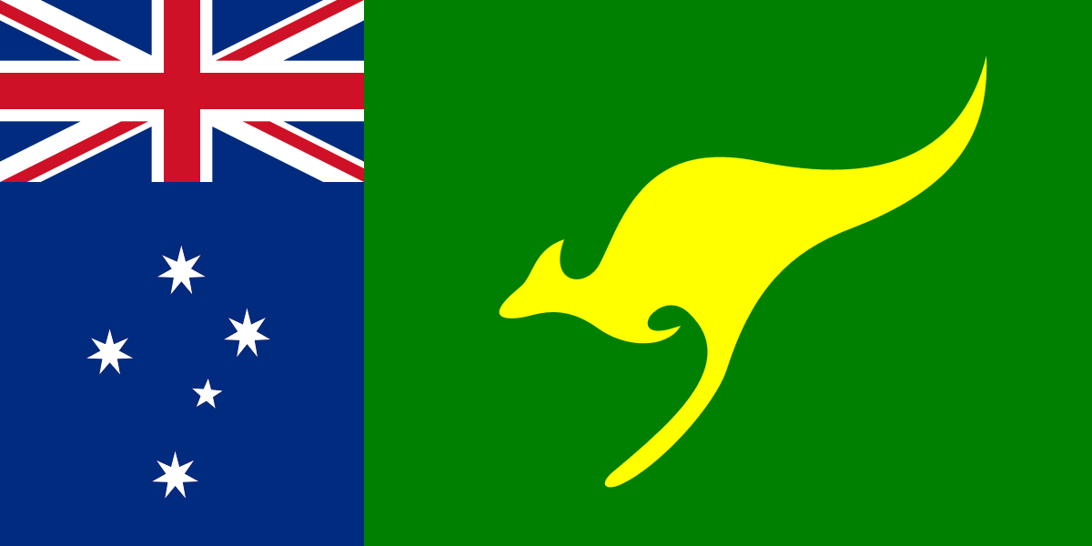 Australian Flag Kangaroo