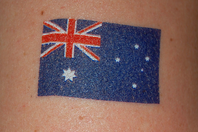 Australian Flag Tattoo