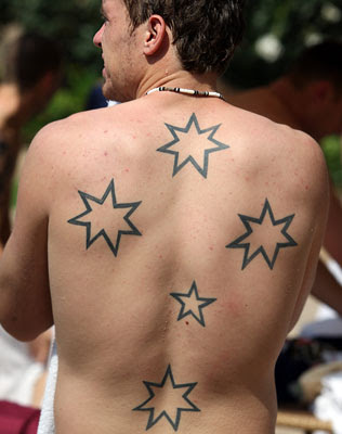Australian Flag Tattoo