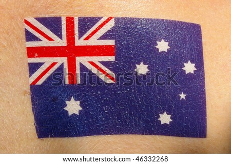 Australian Flag Tattoo