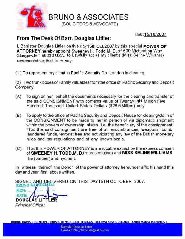 Authorisation Letter Format
