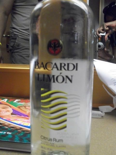Bacardi Limon Bottle