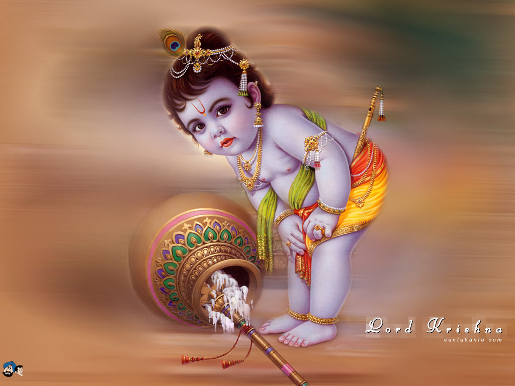 Bal Krishna God Wallpaper
