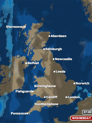 Bbc Weather Forecast Uk 7 Days