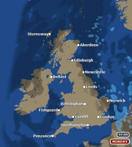 Bbc Weather Map Uk