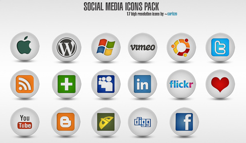 Black And White Social Media Icons Instagram