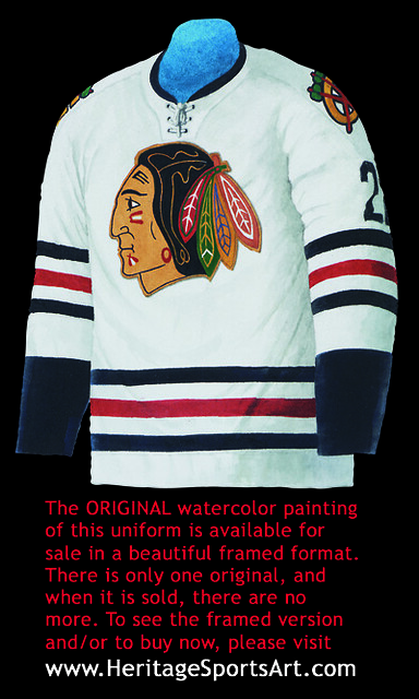 Blackhawks Jersey History