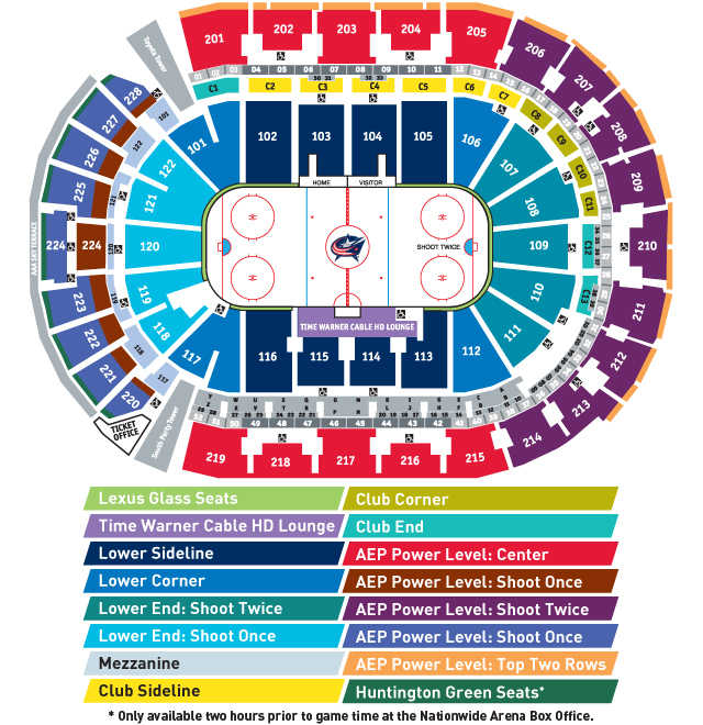 Blackhawks Seating Chart