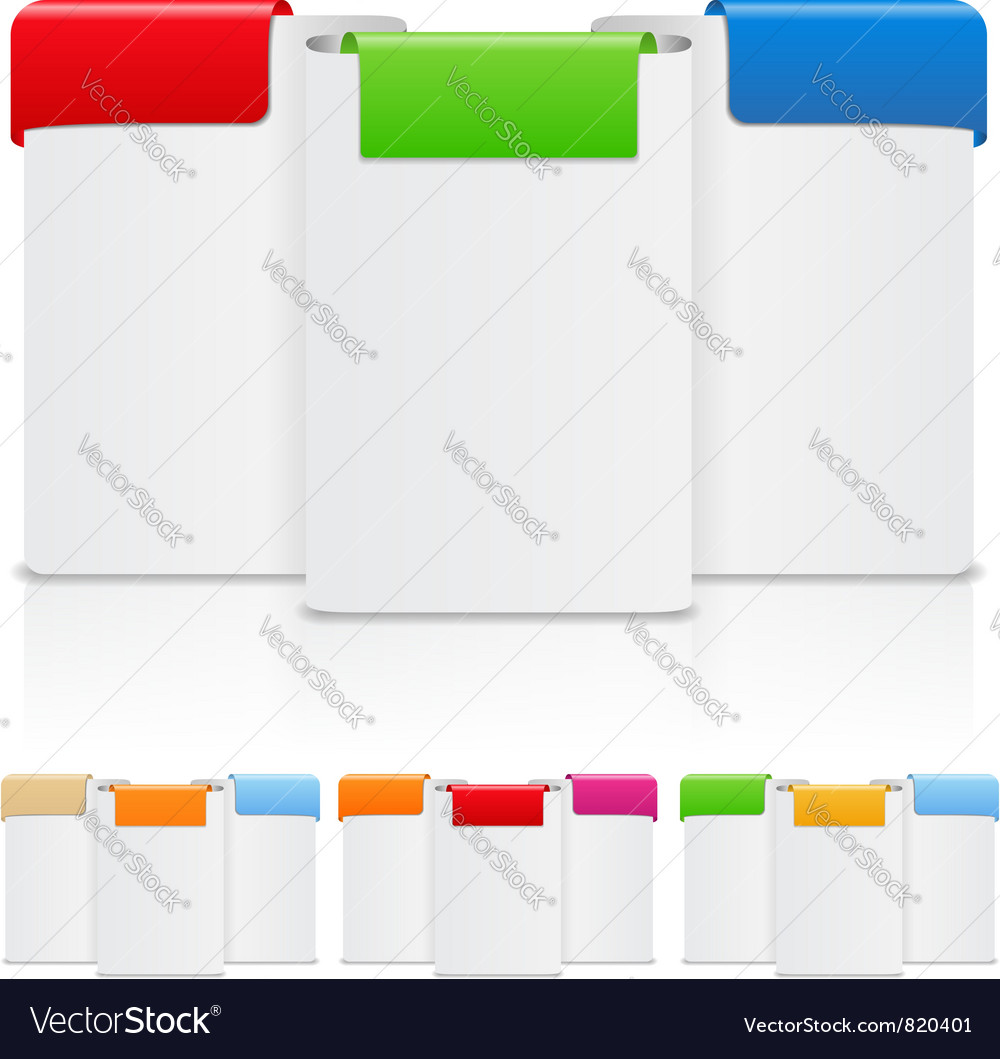 Blank Travel Brochure Template For Kids