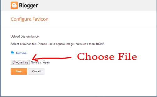 Blogger Icon Change