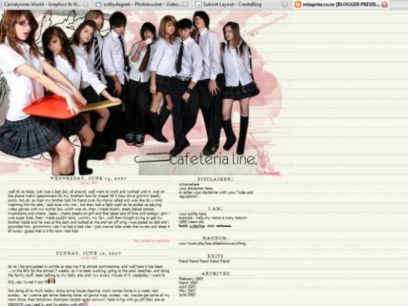 Blogger Layouts