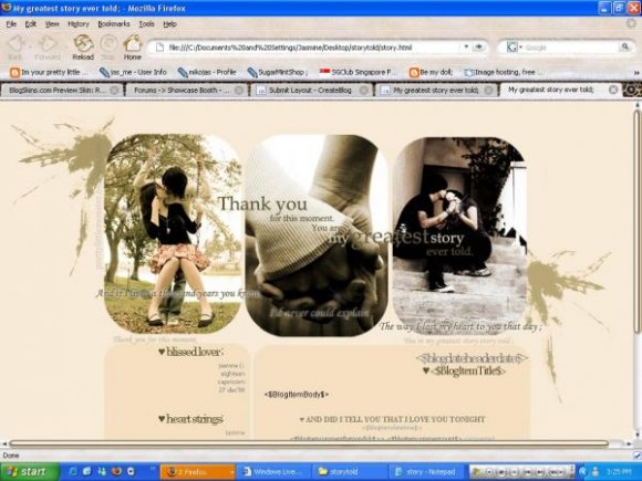 Blogger Layouts