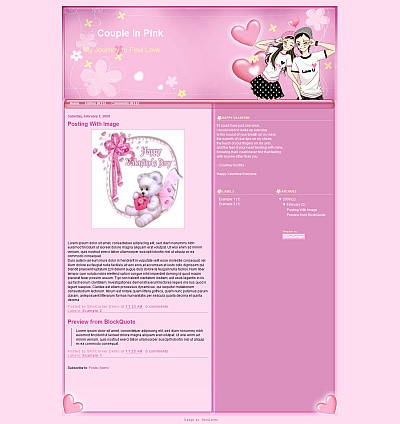 Blogger Layouts Codes