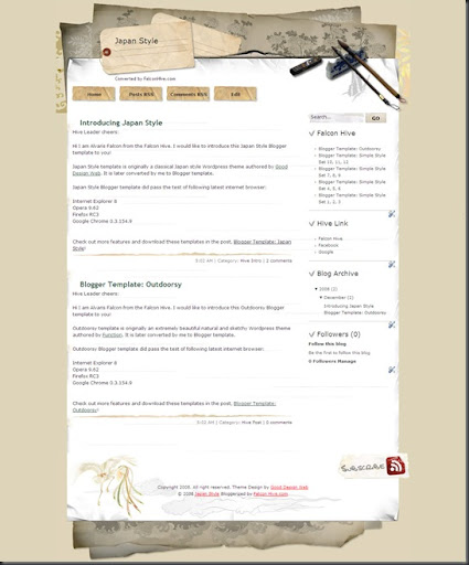 Blogger Templates