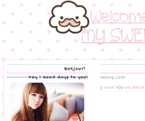 Blogskin Cute Pink