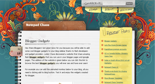 Blogspot Templates