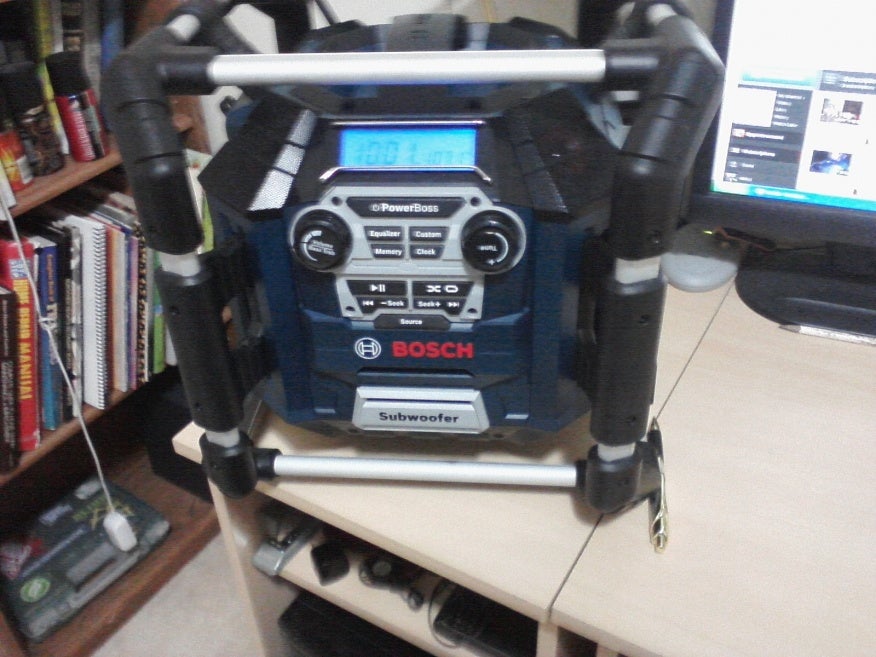 Bosch Jobsite Radio Battery Life
