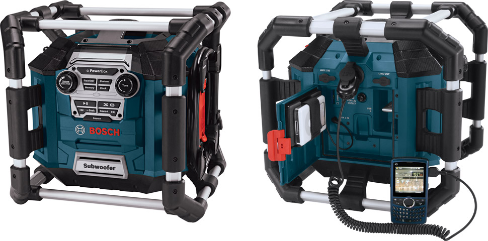 Bosch Jobsite Radio Battery Life
