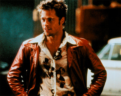Brad Pitt Body Fight Club