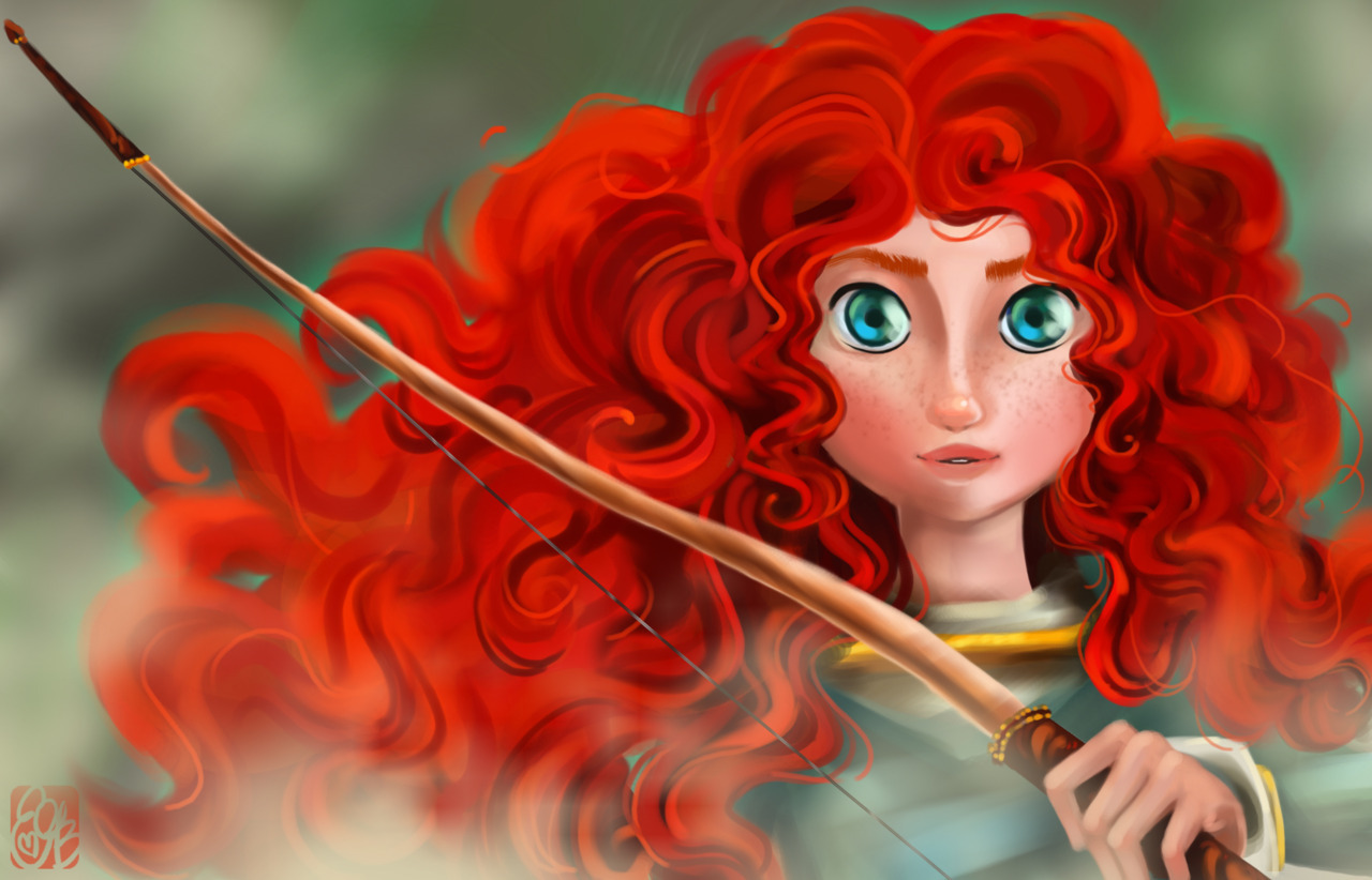 Brave Merida Hair