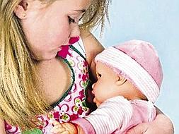 Breast Feeding Baby Doll Commercial