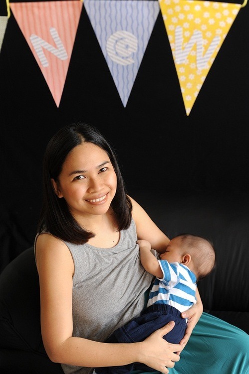 Breast Feeding Photo Shoot