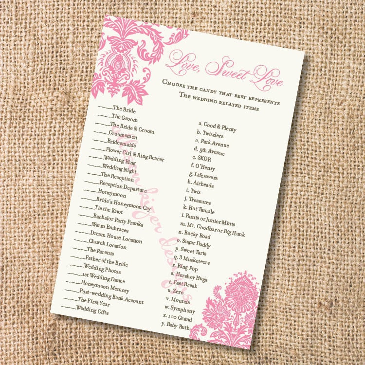 Bridal Shower Games Funny