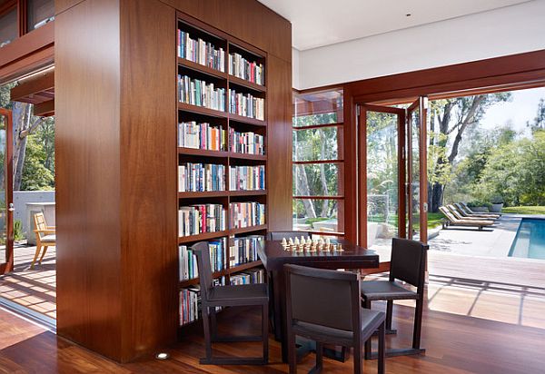 Built In Library Bookshelves