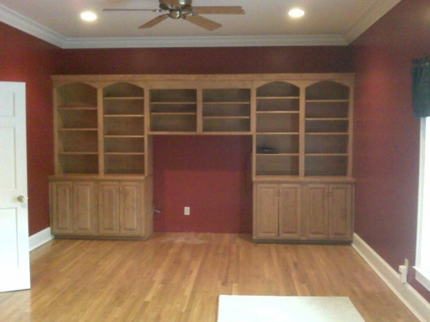 Built In Library Bookshelves