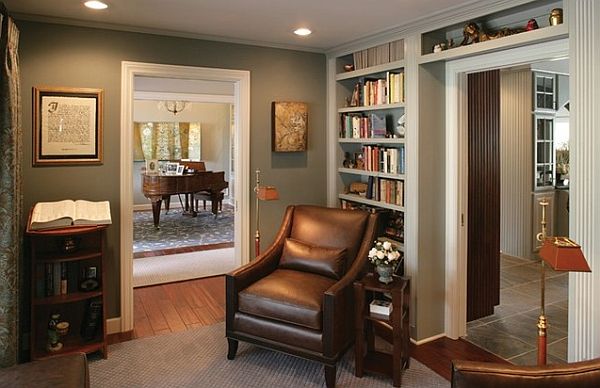 Built In Library Bookshelves