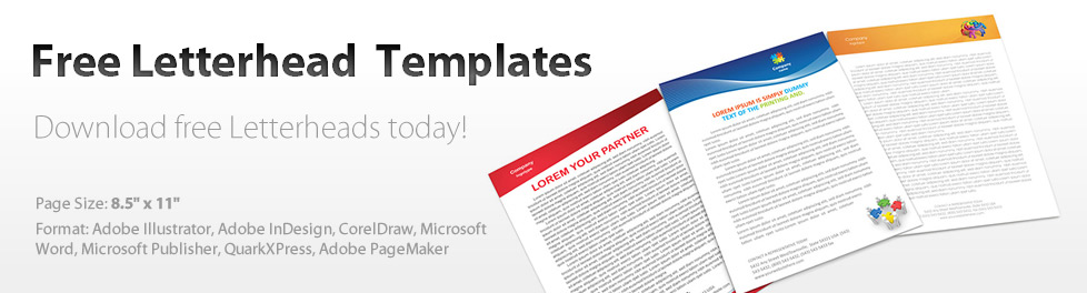 Business Letterhead Templates Free Download