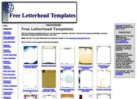Business Letterhead Templates Free Download