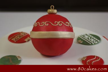 Cake Pops Christmas Ornaments