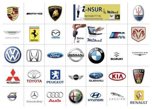 Car Logos With Names List