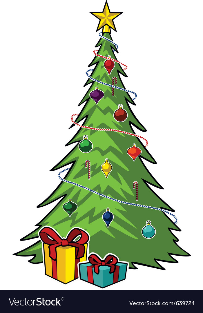 Cartoon Christmas Tree
