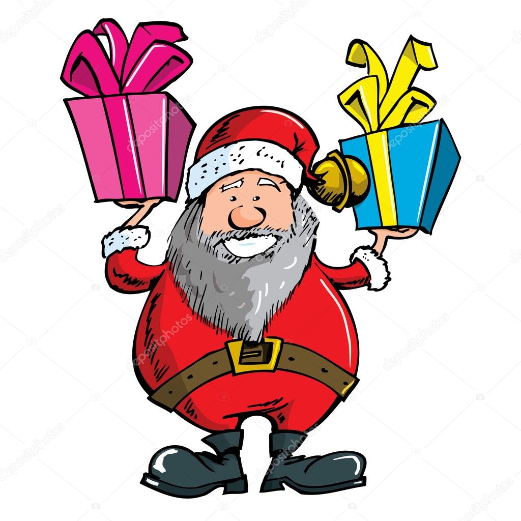 Cartoon Santa